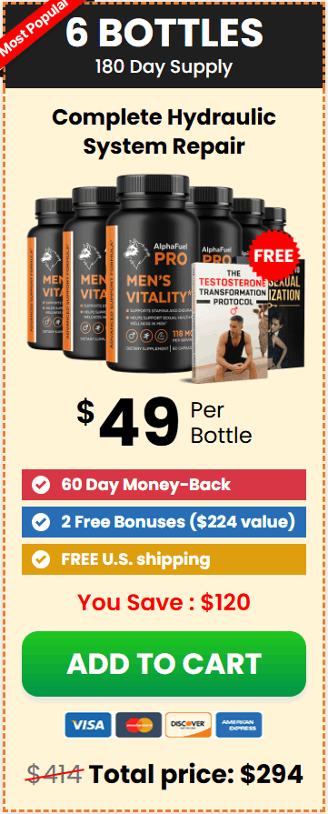 Buy AlphaFuel Pro 6 Bottle